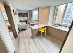 独栋·无锡乐之家公寓 三阳广场店 三阳广场/精装大套间/短租4个月限时特惠 恒隆步行2分钟！押一付一 免费健身房 1室1厅_崇安寺国际人才社区租房