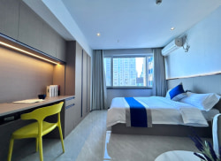 独栋·无锡乐之家公寓 三阳广场店 业主急租 不短租 三阳广场地铁站 近恒隆崇安寺 免费健身房 免费宽带 1室1厅_崇安寺国际人才社区租房