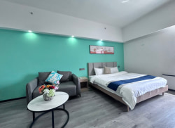 独栋·无锡乐之家公寓 广石路店 近地铁1/4号线 近刘潭 精品公寓 押一付一 免费健身房wifi 1室1厅_梁溪瞻江国际人才社区租房