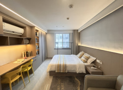 独栋·无锡乐之家公寓 三阳广场店 三阳广场/四个月起租 特价！ 押一付一/拒绝合租尴尬！通勤无忧 1室1厅_崇安寺国际人才社区租房