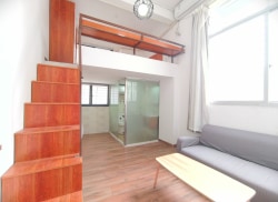 独栋·创寓公寓 创寓·软二社区（软二店） 公寓直租-岭兜地铁口-软二西门30平独门独户两面采光复式-紧邻万达观音山会展 1室1厅_洪塘社租房