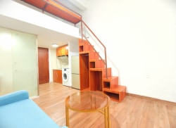 独栋·创寓公寓 创寓·软二社区（软二店） 公寓直租-岭兜地铁口-软二西门29平独门独户复式-紧邻万达观音山会展安费诺 1室1厅_洪塘社租房