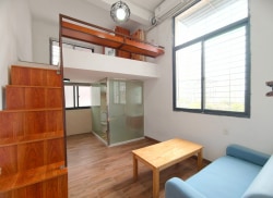 独栋·创寓公寓 创寓·软二社区（软二店） 公寓直租-岭兜地铁口-软二西门31平独门独户两面采光复式-紧邻万达观音山会展 1室1厅_洪塘社租房