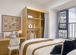 独栋·湖北交投-泊寓 花山河店 【开业特惠】800多的精装标准小单间 独立卫生间 开间_交投华园租房