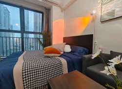 独栋·建方寓 金融中心店 国企直租 租期灵活，拎包入住，全新家私家电，押一付一，小区公寓超大单间 开间_万科金融中心租房