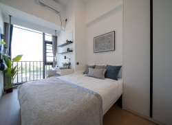 独栋·有巢公寓 松山湖店 开业九折 免管理费 落地窗湖景房 押一 智能安防 拎包入住A 开间_新城路11号租房