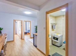 独栋·泊寓 桃园路2店 【企业包租】方便管理，24小时安保在线，免费送网络 2室1厅_聚贤公寓租房