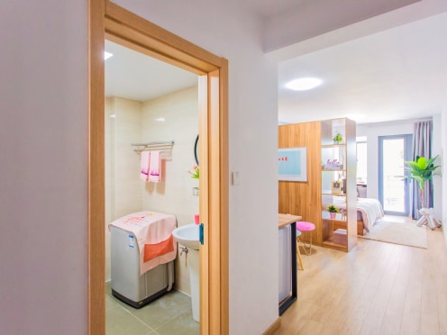 独栋·泊寓 桃园路2店 【彩虹漾大有境附近】灵活租期、可短租、押一付一、江景舒适房 1室1厅