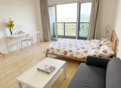 独栋·哩窝 江南大学店 湖景房！临长广溪蠡湖美居，诗意栖居，免费停车、无中介费 1室1厅_吉宝澜岸铭邸租房