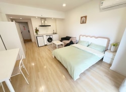 独栋·哩窝 江南大学店 必住好房，免费停车！近江南大学长广溪宜家家居环境优美 1室1厅_吉宝澜岸铭邸租房