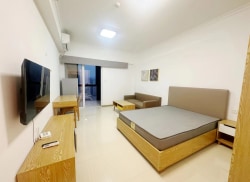 独栋·开源·橙际公寓 城东店 半年租省300 可开票 家电家具齐全，入住省心又省力06 1室1厅_中骏世界城租房