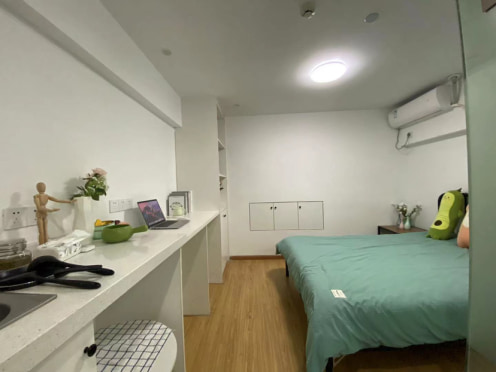 独栋·御景酒店式公寓 地铁火车站店 地铁口无窗户型 开间