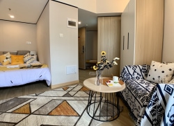 独栋·冠寓 珠海前山环宇路店 珠海过冬短租 精选好房 带阳台 前山河环宇城附近 押一 开间_宏华花园租房