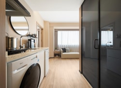 独栋·源悦里青年服务公寓 东莞国贸店 旗峰公园丨经典中古风一房一厅 1室1厅_美居中心装修材料城租房