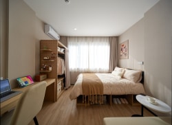 独栋·源悦里青年服务公寓 东莞国贸店 东莞国贸CBD丨押一付一  超大公区带免费健身房桌球娱乐 1室1厅_美居中心装修材料城租房