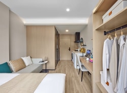 独栋·源悦里青年公寓酒店 国贸 汇一城企业员工福利房全新家电 物业费全免押一付一 1室1厅_美居中心装修材料城租房