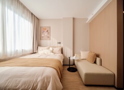 独栋·源悦里青年公寓酒店 国贸店 东莞出差必选 含布草打扫可开票 开间_美居中心装修材料城租房