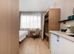 独栋·源悦里青年公寓酒店 东莞国贸店 都市青年社区 阳光一居 网红社区 社群活动 押一付一 开间_美居中心装修材料城租房