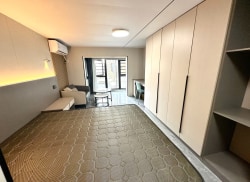 独栋·漫客公寓 i33城市广场店 五四北挖到居住的神仙小窝采光好 家具齐全 房东事少超好沟通 1室1厅_三盛i33城市广场租房