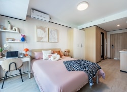 独栋·龙湖冠寓 黄河路地铁站店 月付！短期优惠低价  网红公寓!国轩高科！奇瑞汽车！企业多 花园大道！地铁口 开间_龙湖·景粼玖序租房