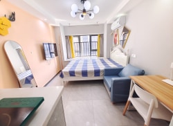 独栋·袋鼠公寓 陈家坪店 可短租 陈家坪地铁旁 密码锁 0中芥 可养宠物可做饭 L 开间_汇祥荟广场租房