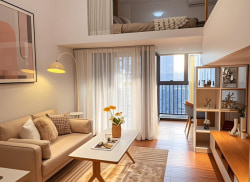 独栋·云谷星寓 坂田店 特惠阳光复式2房 宠物友好 送停车网络 免费健身房、游泳池 2室1厅_天安云谷产业园二期租房