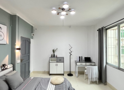 独栋·居+公寓 菉塘62号店 鼎盛旁边经济实惠大单间，四面通亮，家具齐全，可拎包入住 开间_菉塘边山村租房