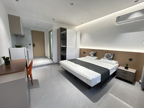 独栋·兰生寓 庞北路店 中达电子附近精装公寓长租每月减50！押一付一 开间