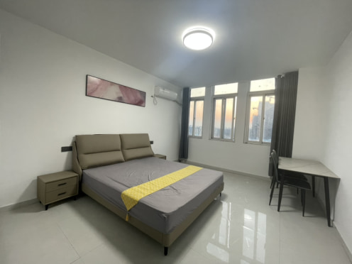 独栋·兰生寓 松陵店 城南花苑附近精装一室公寓  押一付一无中介 开间