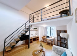 独栋·深业有居 金三角大厦店 【可短租 免费停车】华侨城近地铁 复式公寓 交通便利 1室1厅_金三角大厦租房