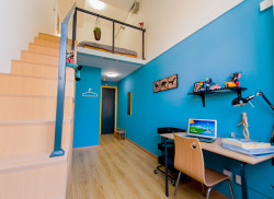 独栋·泊寓 珠海路店 新年优惠 整租直租 非中介 临轻轨站伊通河美景loft 1室1厅_珠海西路246号租房