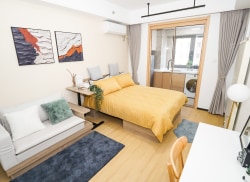 独栋·城发成家 湖畔YOU+店 【北向一居室】学生优惠 按月支付 租房补贴 开间_中海湖畔YOU+租房