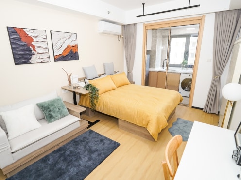 独栋·城发成家 湖畔YOU+店 【北向一居室】学生优惠 按月支付 租房补贴 开间