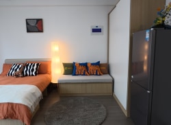 独栋·城发成家 银丰玖玺广场店 国企直租，可公积金付款可申请人才补贴可月付家具家电齐全，近4、6号地铁、汉峪金谷等成熟商圈 1室1厅_银丰玖玺广场租房