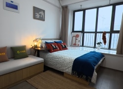 独栋·城发成家 银丰玖玺广场店 地铁4、6号线周边精装公寓，近汉峪金谷舜泰广场软件园 开间_银丰玖玺广场租房