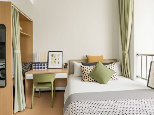 独栋·城发成家 荔枝公寓店 月租金600元起 押一付一  享免费网络 健身房 管家贴心服务 开间