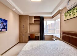 独栋·铂曼公寓 嘉盛园店 直租·精装飘窗大一居·雁滩·城关万达·雁北路·大润发·新港城·兰州大学·火车站商圈·拎包入住 开间_嘉盛园租房