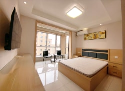 独栋·铂曼公寓 嘉盛园店 直租·精装舒适阳台大一居·雁滩·城关万达·雁北路·名城广场·大润发·兰州大学·省医商圈·拎包入住 1室1厅_嘉盛园租房