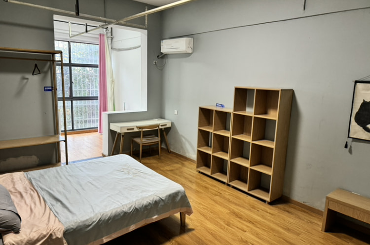可月付 可短租/长租 全景落地窗整租一居室