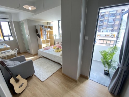 独栋·微棠青年公寓 元芬V46店 元芬地铁口 可租30天过渡 民水民电 开间