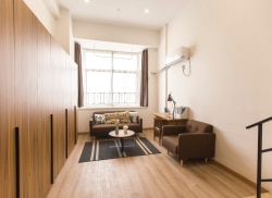 独栋·泊寓 解放路店 【近杭州站 市中心好房】年前预定省成本 城站旁公寓 公共厨房免费 开间_杭州邮政枢纽大楼租房