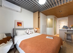 独栋·泊寓 北宸店 【全新免租1个月起】四号线储运路站丨押一付一丨拒绝商水电丨宠物友好【焕新A】 1室1厅_南北盛德国际租房