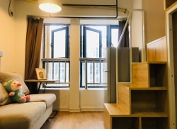 独栋·龙湖冠寓 云顶店 近万达 县后BRT 地铁站 精装修 阳光LOFT拎包入住押一付一 可申请房补 开间_岭下西路3号租房