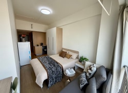 独栋·乐漾公寓 桃花潭店 【爱宠人士看过来】国企品质专属宠物楼层哈基米狂喜落地窗景氛围感一室开间整租限时优惠好房无中介免费健身 开间_浐灞金融城租房