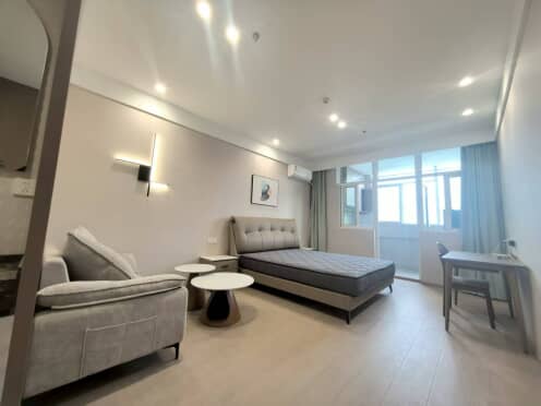 独栋·景山公寓 景山公寓店 公寓直租近阿特斯，吴县中学，杨木桥独门独公寓 开间