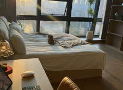 独栋·港寓公寓 后湖大道地铁口店 江岸后湖大道地铁口30米 民电 包物业水网 包中央空调押一付一  免费健身台球 1室1厅_二七星城租房