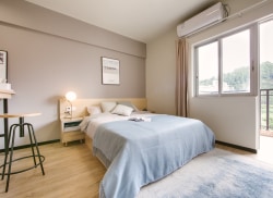独栋·华润置地·有巢公寓 科学城店 配套齐全 冰箱洗衣机 采光好 41平大单间 带阳台厨房 开间_有巢公寓租房