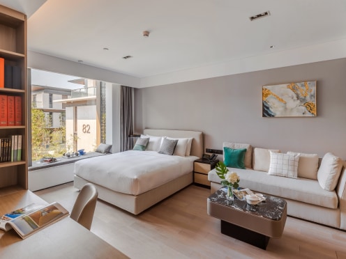 独栋·壹棠服务公寓 壹棠服务公寓 特价房限量5间4星酒店配套豪华单房公寓 1室1厅