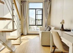 独栋·贝壳新青年公寓 南翔店 【复式阳光雅居】双层全景飘窗/11号线南翔站/餐厨一体 1室1厅_南翔绿谷租房