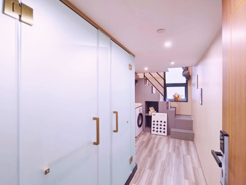 独栋·森邻寓 金桥店 【近地铁】金桥精美LOFT/干湿分离可养猫咪/免费健身房 1室1厅